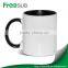 Sunmeta ceramic 11oz sublimation coated heat press sublimation mug(SKB-06)