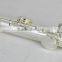 bass flute silver plated C key offset G key