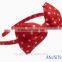 Merry Christmas hair bows red ribbon hair bow with white dots types of hair bands baby hair bands