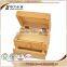 FSC art minds solid pine unfinished small elegant wooden gift box packaging