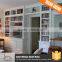 Factory Price Teak Wood Bookcase With Study Table