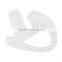 White 1 Pairs Middle Silicone Soft Ear Bud for Covert Acoustic Tube Earpiece of Walkie Talkie