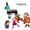 Donkey pinata designs for birthday pinata
