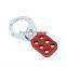 High Quality Nylon Coated 1" & 1-1/2" Six Hole Safety Lockout Hasp