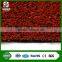 Top quality waterproof sports use red tone artificial grass tiles for golf flooring