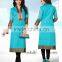 Indian Handmade Kurta Women Cotton Kurti Ethnic Embroidered Desinger Top Tunic