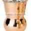 Copper Tumbler Napa Style Bottega Copper Tumblers Moroccan Hammered Tumbler