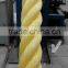 3 strand polypropylene/polyester mixed rope