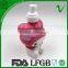 PP custom empty pump cartoon plastic shampoo bottle