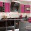Romantic pink lacquer modern Hot Sale Kitchen Design/kitchen cabinets