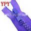 8# Fashion Derlin Zipper With Purple tape and teeth With Open End