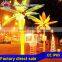 led light coconut hot sell garden artificial tree park led decorative coconut tree