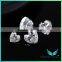 Moissanite Wholesale Heart Shape 6*6mm Moissanite Wedding Sets