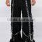 Baggy bondage gothic cyber jeans chain rave shorts fetish pants (ROCK016)
