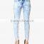 High quality Cloud Wash women Skinny Jeans (LOTX250)