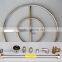 outdoor fire pit/fireplace decorative ring /triple/ spur burner
