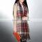 Top Quality!!! 2016 Long Fashion Casual Warm Cashmere Shawl Plaid Knitted Women Scarves