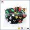 2016 New Fashion Hip Hop Green White Leaf Print Fishing Caps Weed Bucket Hats For Mens