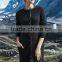 2014 new fashion cashmere sweater with buttons and pocket