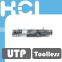 Direct Attach Tool-less Angled RJ45 UTP Modular Plug for Cat6A Cable