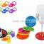 2016 New Products Colorful Slip On Silicone Wine Coaster Charms