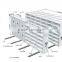 Longli Electronic Mobile aisle shelving system/Steel Movable Mass Shelves