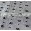 Elegant small black Floral african lace fabrics on wholesale