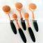 2016 New Best Seller Tooth Brush Style 10PCS Makeup brush set/Oval BB Cream Foundation Brushes
