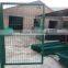 Wire Mesh Perimeter Security Panel gate System/ construction welded nylofor 3D wire panel fence gate