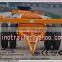 mobile steel frame shipping container delivery trailer for sale