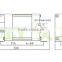 JULY manual water pressure hydraulic testing pump