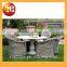 Garden custom cut marble square table top for park furniture
