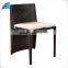3-piece Outdoor Rattan Wicker Tea Table and Chair Set Furniture