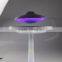 Magnetic Floating Levitation Bluetooth Loudspeaker Box With Led Light, Wireless Flying Saucer Shape Glowing Voice Box