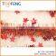 christmas tinsel with five point star/stage decoration for festival/ornament christmas