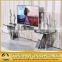 Modern Glass Top tv Stand Made in China