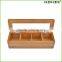 High Quality Popular Classical Customize Make Wooden Bamboo Chinese Tea Gift Box/Homex_Factory
