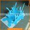 attractive custom decorative fashion blue pvc water splash