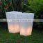 40*40*70cm LED Glowing Plant Flower Pot Design for Garden / Hotel / Event Decoration