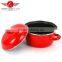 New design luxurious enamel stew pot casserole hot pot turkey pot OEM