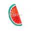 hot sale leasure giant luxury inflatable watermelon slice pool lounge float outdoor swim ring and raft for fun