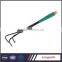 mini garden metal rake with pp handle