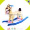 wholesale fashionable wooden red rocking horse lovely baby wooden red rocking horse bring fun W16D021