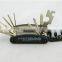 Multifunction 15pcs Bicycle Repair Tools Set