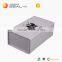 2016 White folding magnet paper box with matte coated outside