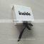Matte white cardboard black logo gift box, unique cardboard box packaging for small gift