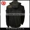 High Quality Winter Thick Fur Lining Fleece Hoodymen pu Leahter Jacket