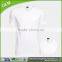 Personalized high quality short sleeve white polyester blank stylish v-neck men t-shirt