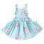 ShiJ Kids Girls Dress Floral Wholesale children's boutique clothing