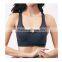 Top gym fitness sports yoga wear soft padded bra for women